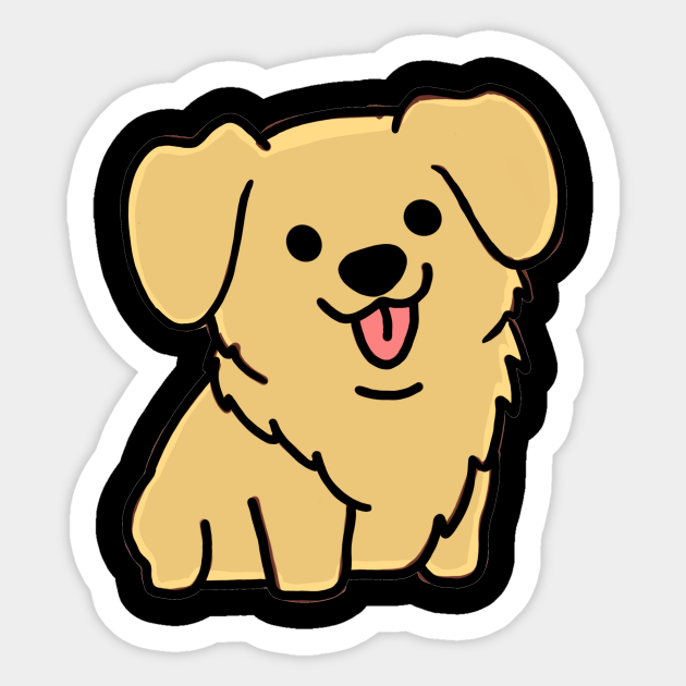 Golden Retriever Cute Drawing | ubicaciondepersonas.cdmx.gob.mx